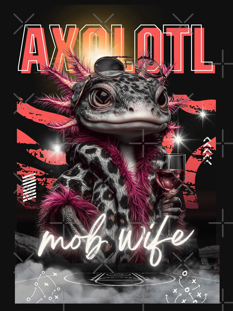 Glamorous Axolotl Mob Wife Luxury by SolaVault