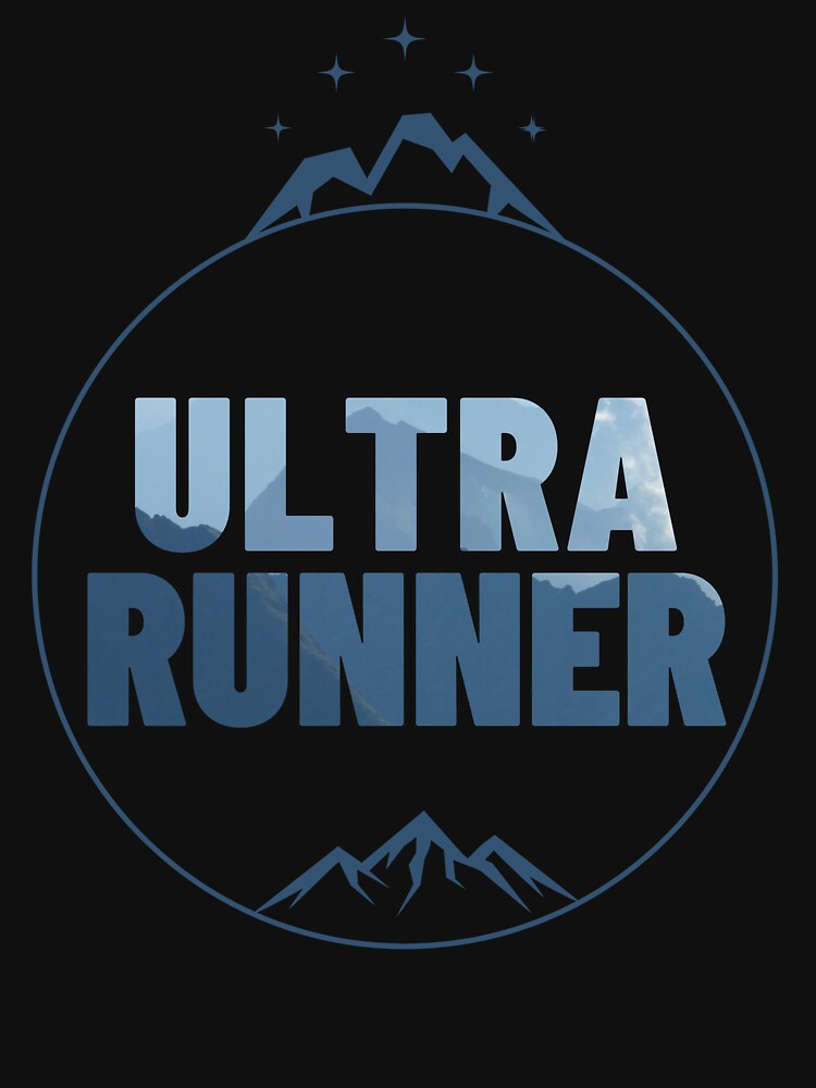 ultra runner, mountain runner by CypisDesign