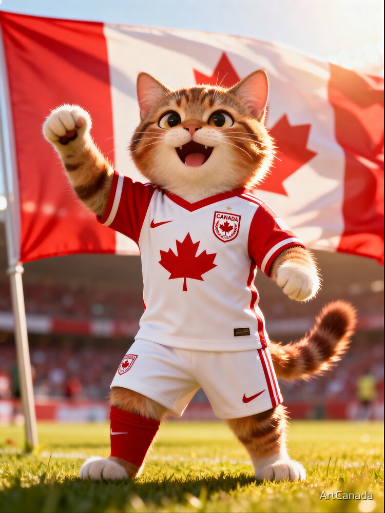 World Cup Cat Canada by ArtCanada