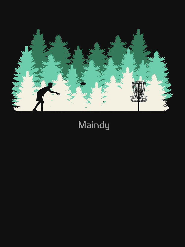 Disc Golf Frisbee Golf T-shirt Funny Gift Idea | Stupid Tree by Maindy