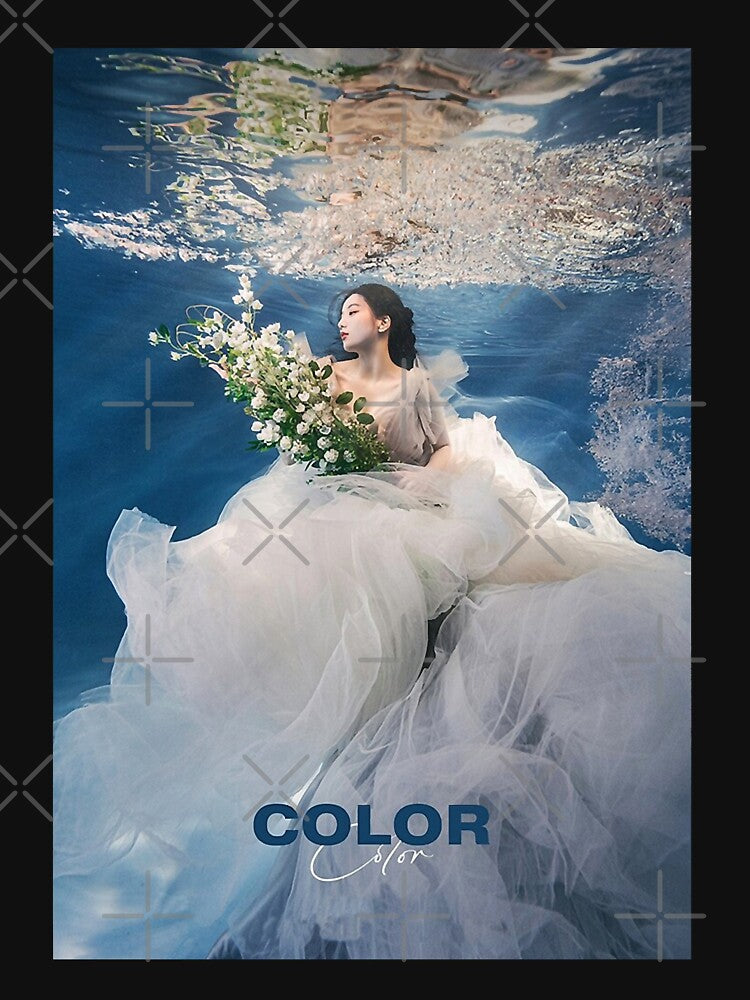 Girls Love Anime And Under Water Kwon Eun Bi Color Good Day by LouisetamblArts