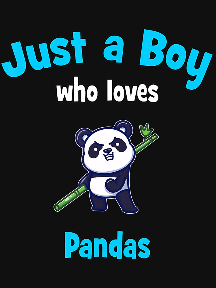 Panda  For Boys  Kids Panda by TierBraydenn