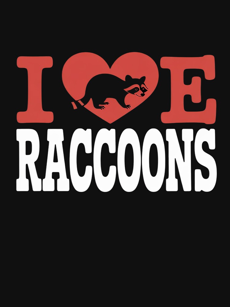 Racoon Lover Vintage I (Heart) Raccoons by procionartss