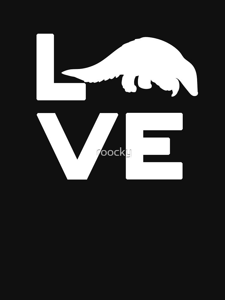 I Love pangolin by roocky