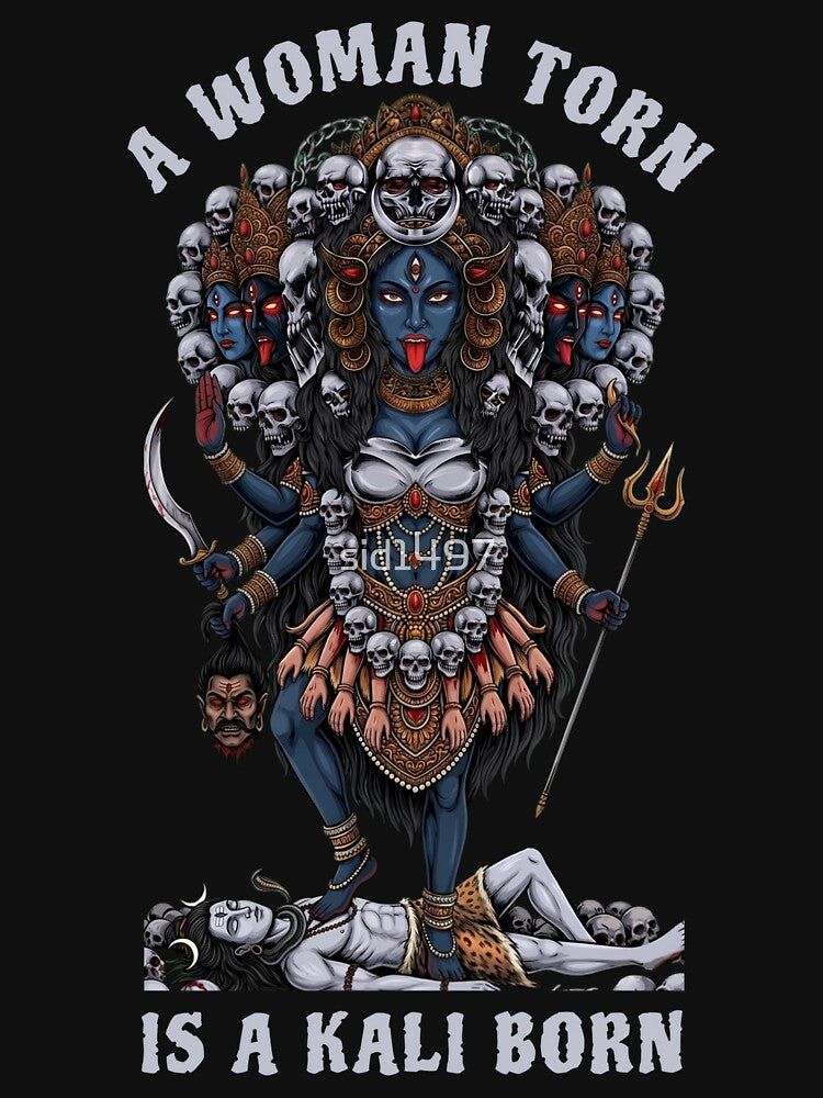 Goddess Kali Feminine Power – Dark Divine Warrior by SidTastic