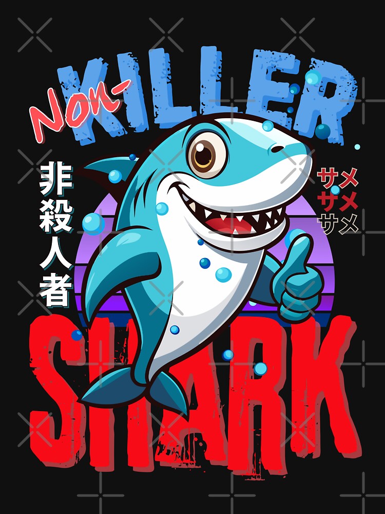 shark art, shark, non-killer shark, baby shark by antcpjr682