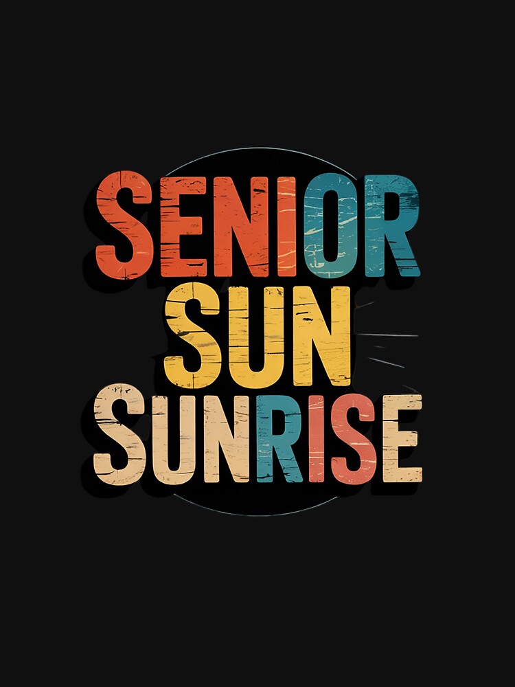 Womens Senior Sunrise 2026, Class of 2026 Graduation  Groovy by DigitaldeligArt