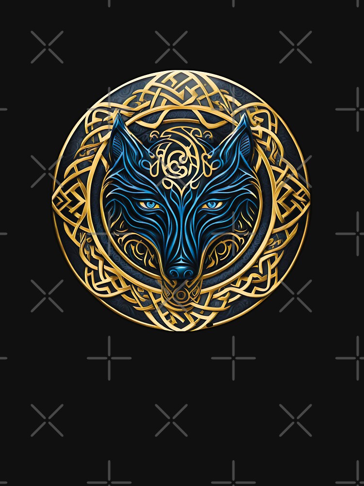 Wolf knotwork art by nicestr