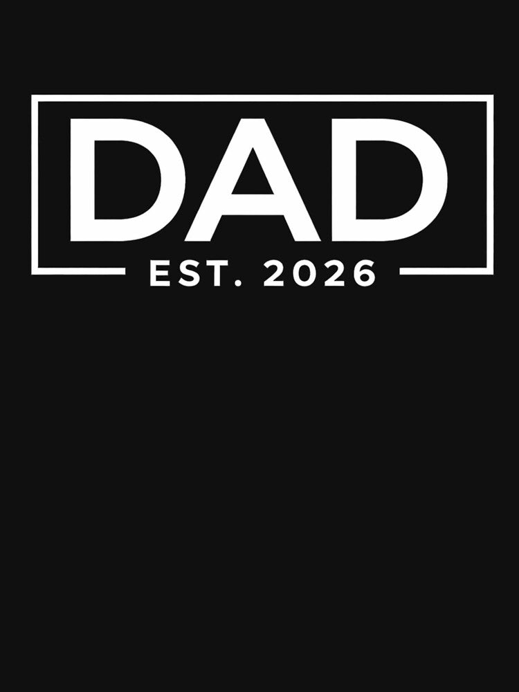 Dad Est. 2026 Expecting Father by SofenArt