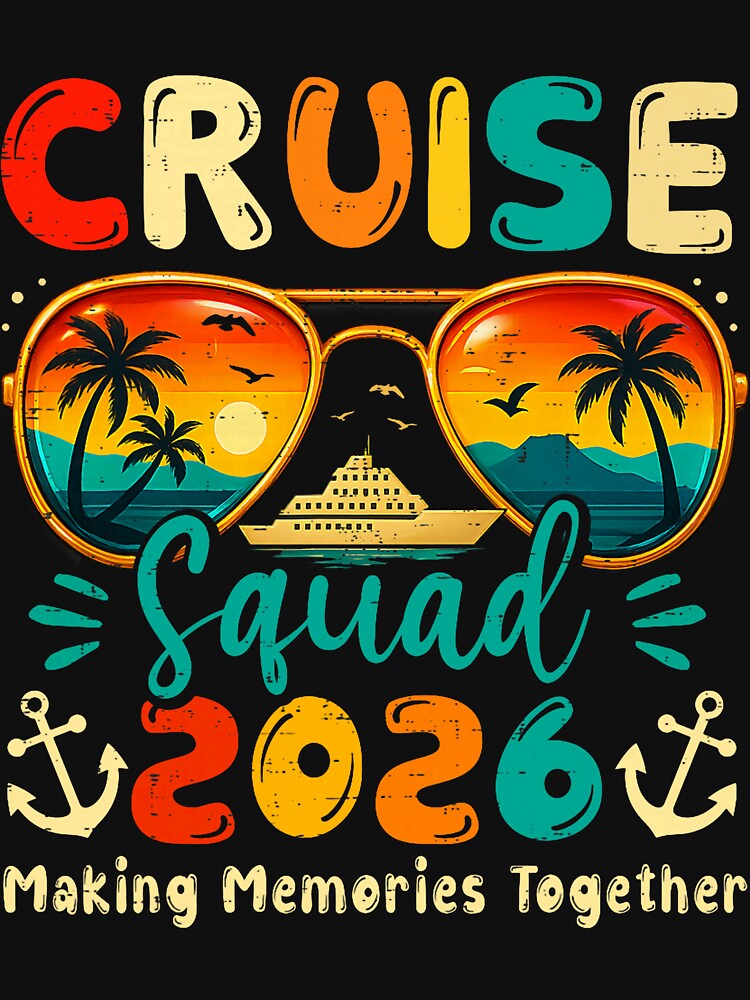 Cruise Squad 2026 Family Group Matching Summer Vacation by mjohnson9