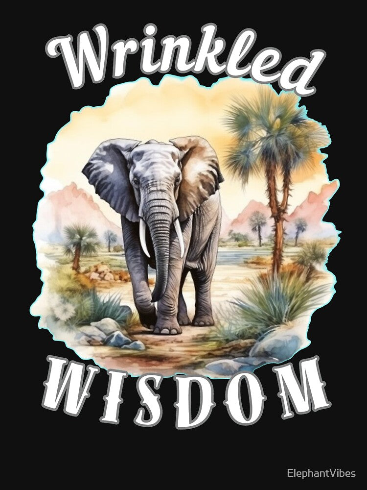 Wrinkled Wisdom. surreal elephant by ElephantVibes