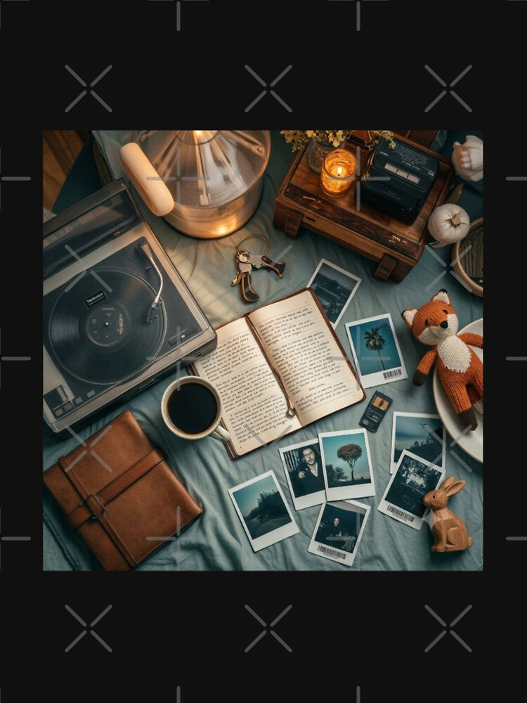 Nostalgic Lo-Fi Thoughts Collage by HotChoiceDesign