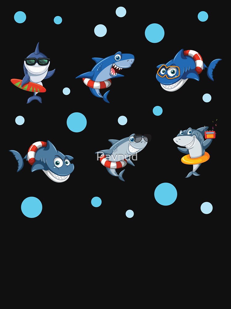 Funny Sharks by Pavnud