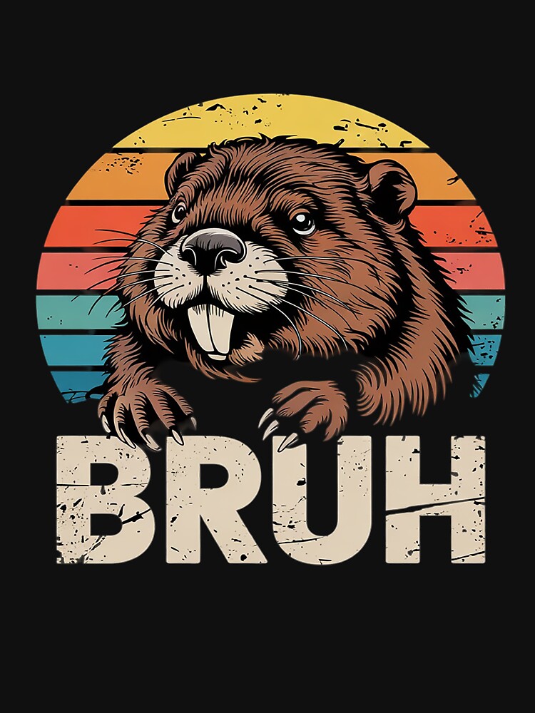Funny Meme Capybara Bruh For Boys Girls Men Women 6 by InspiredFoul