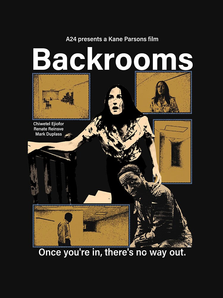 Backrooms Horror Movie 2026 Vintage by iqenadak