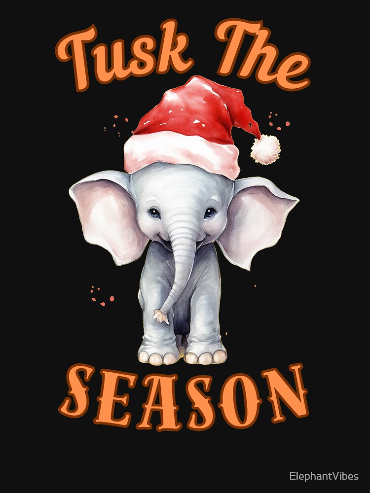 Tusk The Season. elephant portrait by ElephantVibes