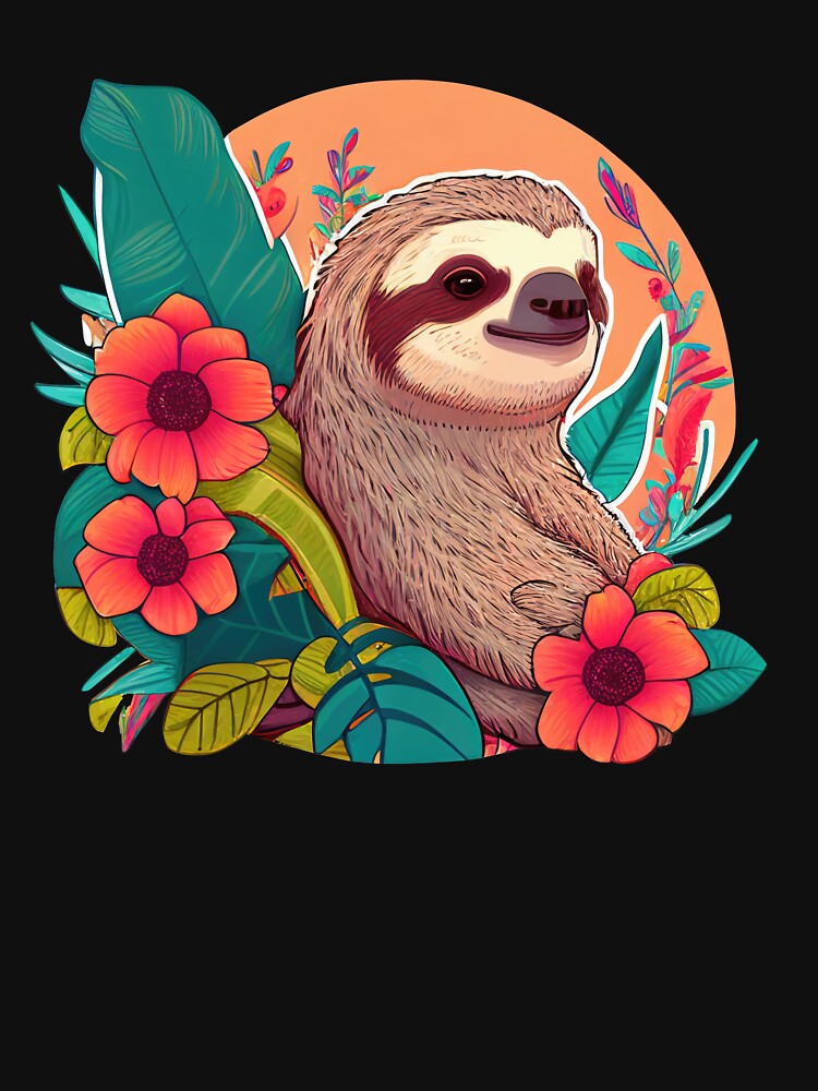 Chilling Like a Sloth by NateFellhauer