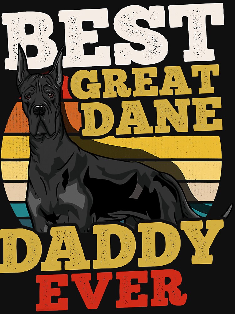 Great Dane Dad Retro by JamesClarke84