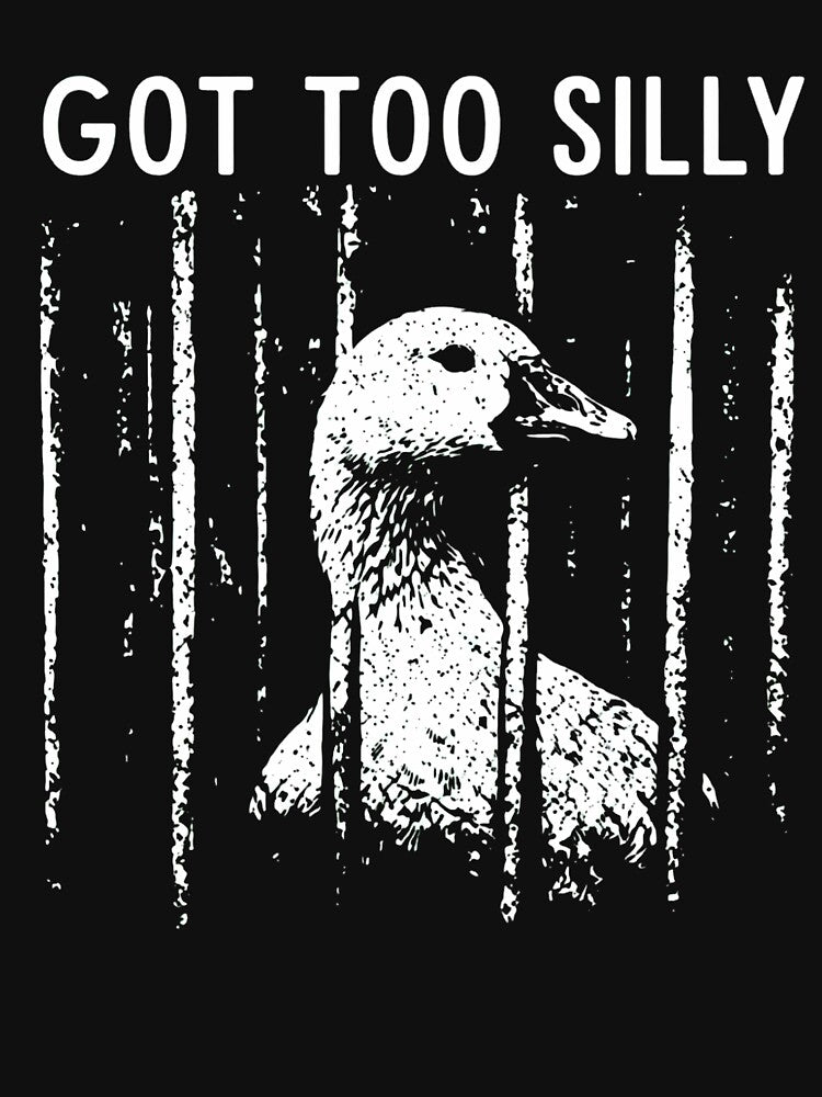 Got Too Silly Goose Funny Meme Distressed Aesthetic by haitrieuic96