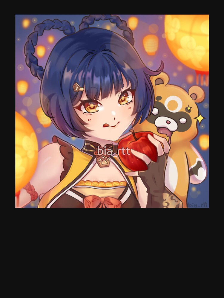 Xiangling Anime Genshin Impact by bia_rtt