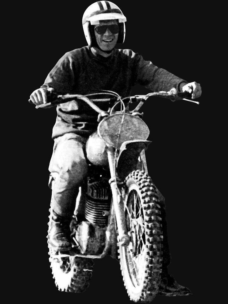 Steve McQueen onHusky - on Black by keepscollectiv