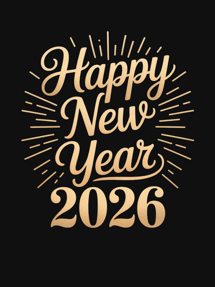 2026 New Year - Happy New Year 2026 copy by HuValverdeArt