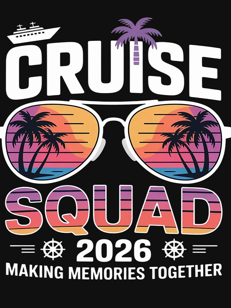 Cruise Squad 2026 Family Matching Group Summer Vacation Trip by gerardostokes