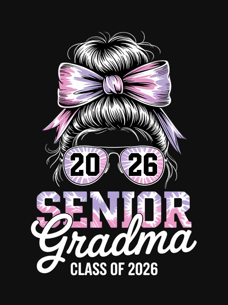 Senior Grandma 2026 Grandmother Senior 2026 Class Of 2026 by AsteriskDatBArt