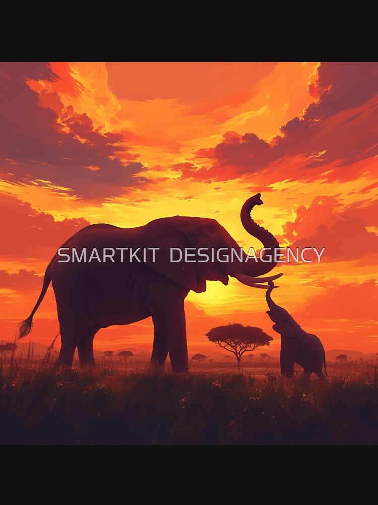 African Elephant Endangered species by SMARTKIT  DESIGNAGENCY