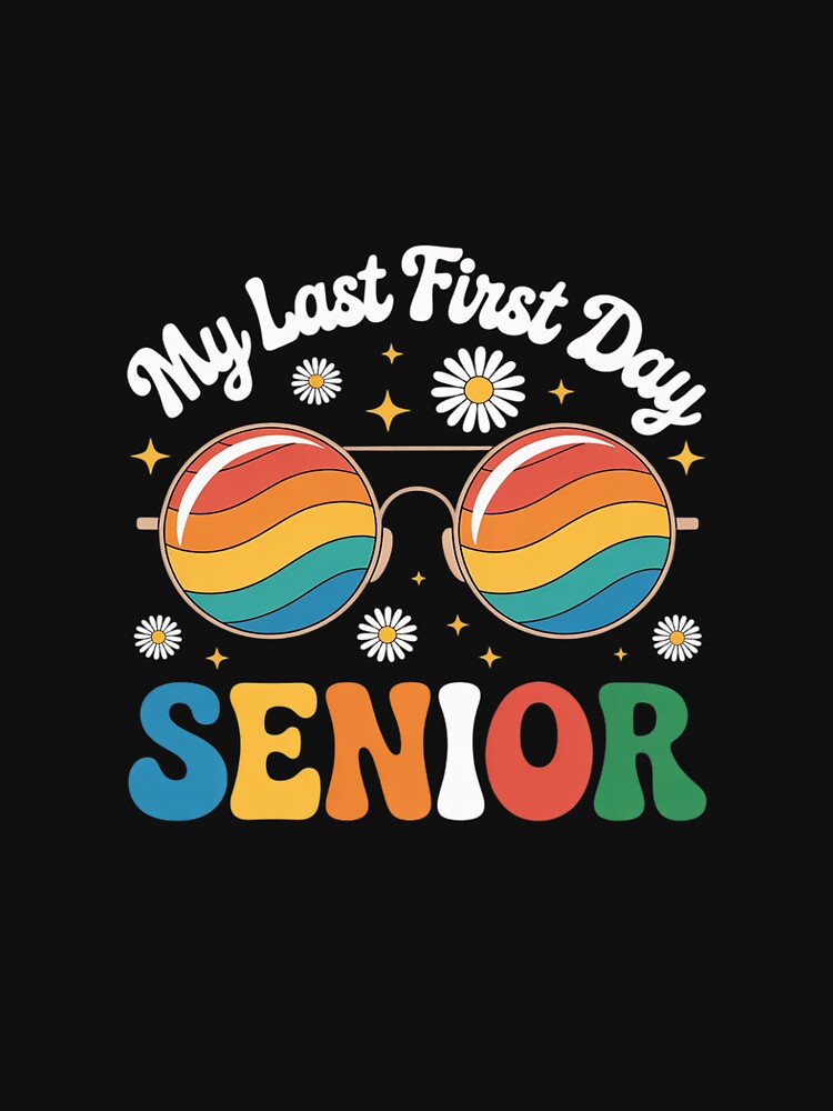 Womens My Last First Day 2026 Class Of 2026 Senior Sunrise 2026 by DigitaldeligArt