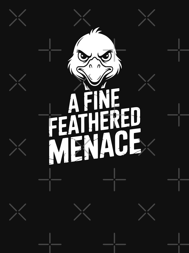 A Fine Feathered Menace by theartfulaspie