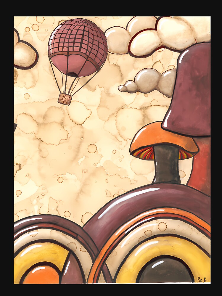 Mushroom Voyage Trippy Journey by sayfogrodenn