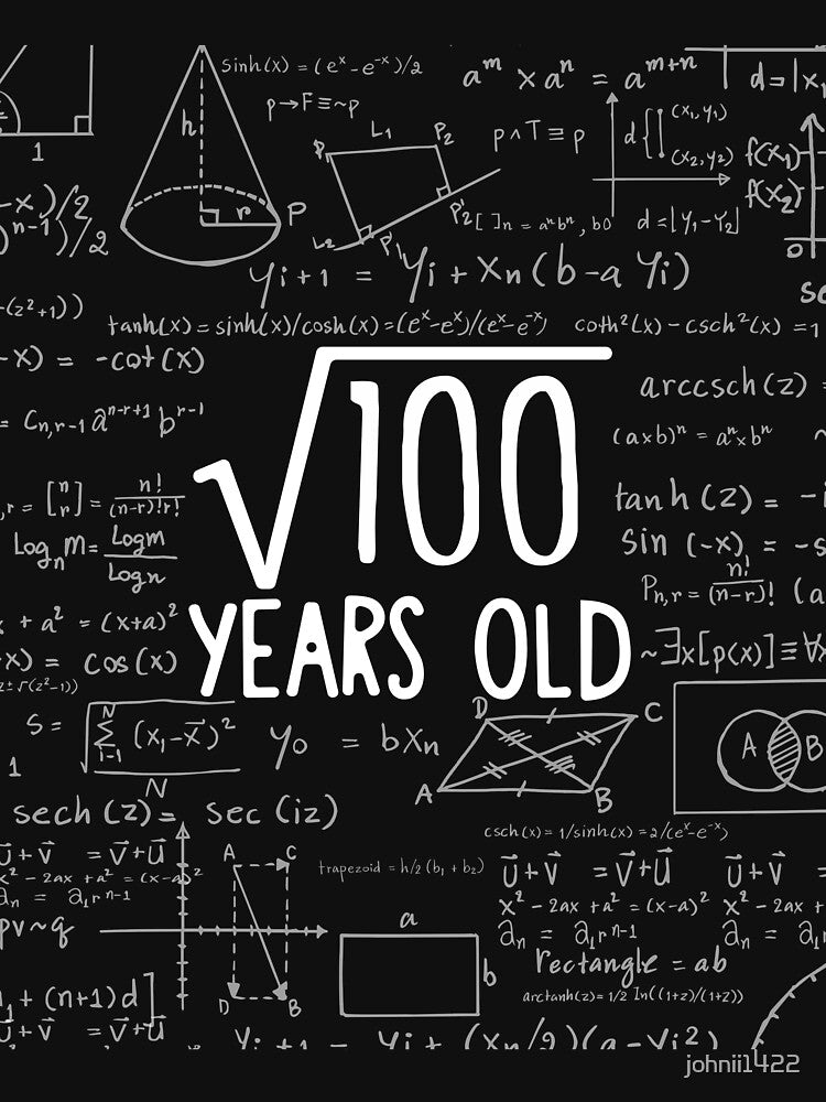 Square Root of 100: 10th Birthday gift | 10 Years Old gift | Ten Year Old | Vintage 2010 | 10th Bday gift | Funny 10 Year Old  Boy Girl gift by johnii1422