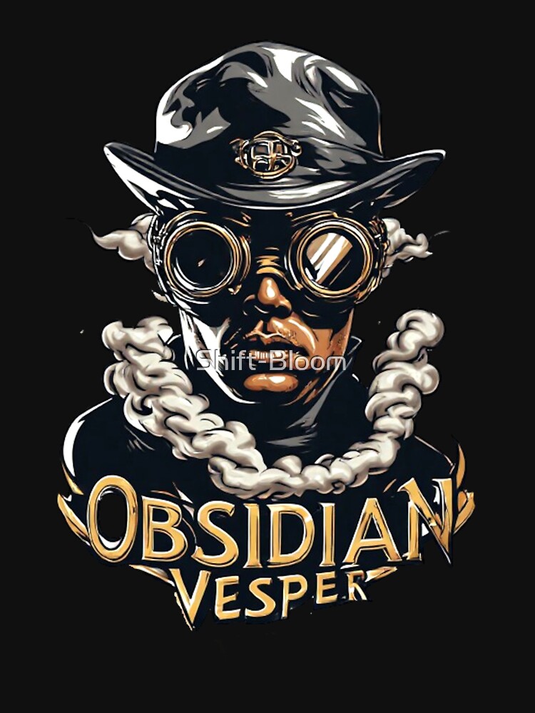 Obsidian Vesper No Cigar - Premium Enamel Rebel Art_02 by Shift-Bloom