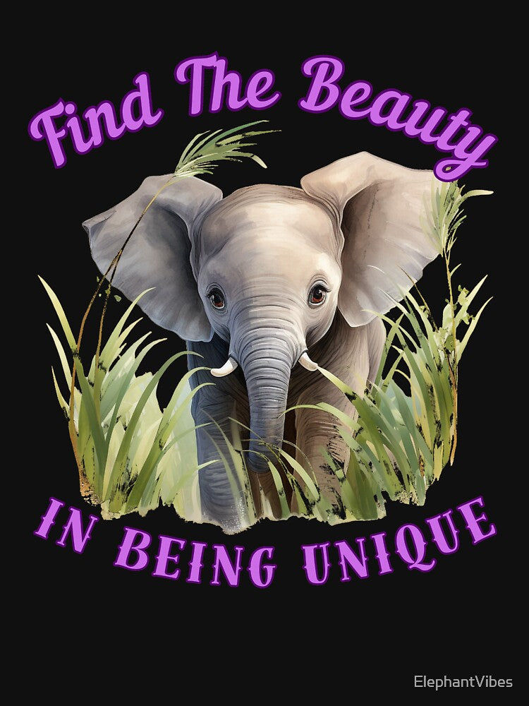 Find The Beauty In Being Unique. elephant face by ElephantVibes