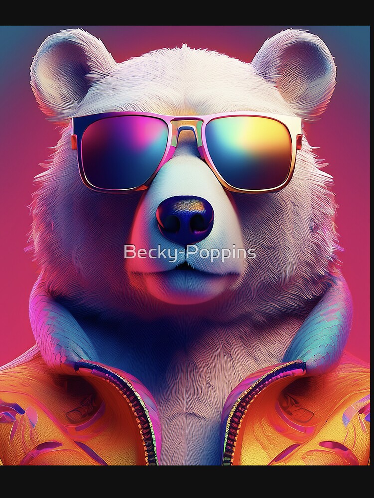 Don't Forget Your Glasses - Bear Boss Street Cool by Becky-Poppins