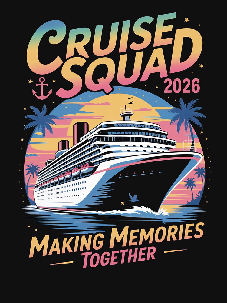 Cruise Squad 2026 Family Cruise Matching Summer Vacation by MaryoKing