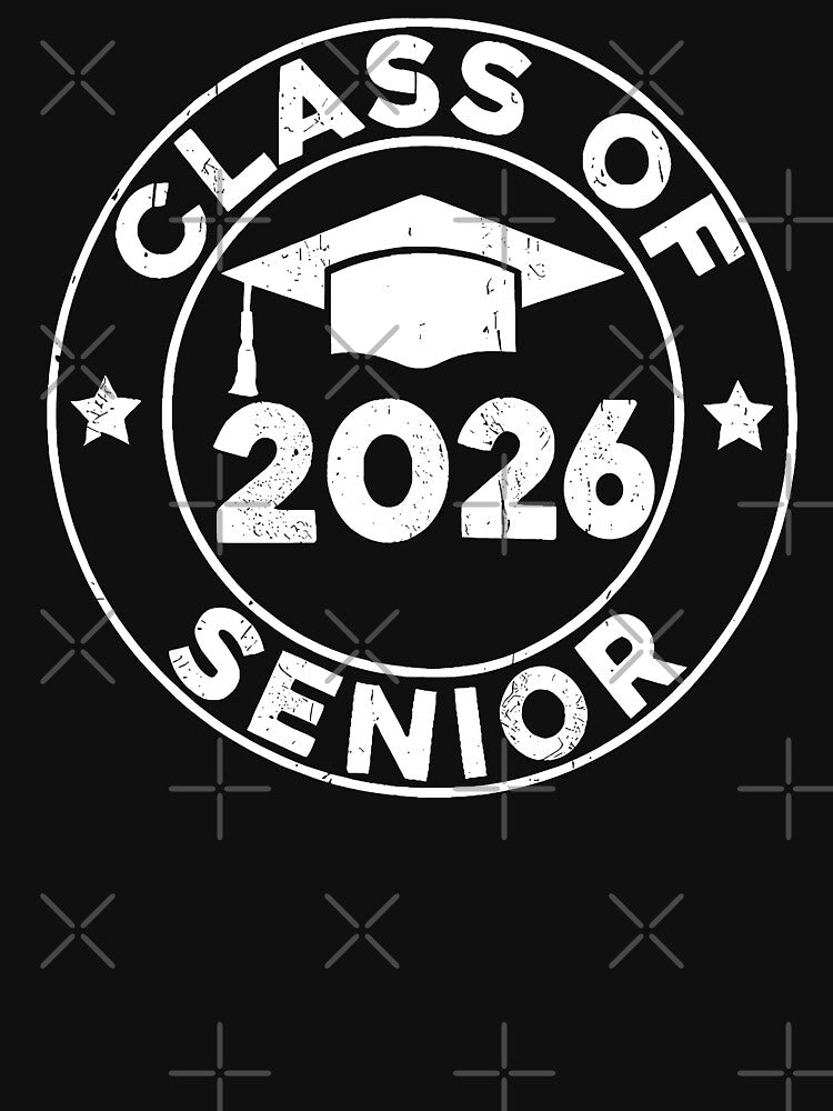 Retro Groovy Class of 2026 Senior Graduation Aesthetic by Axivra