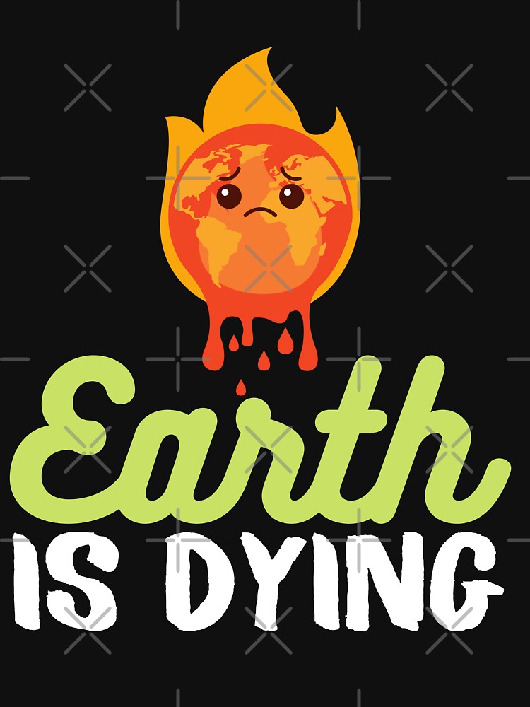 The earth is dying by LittleArij