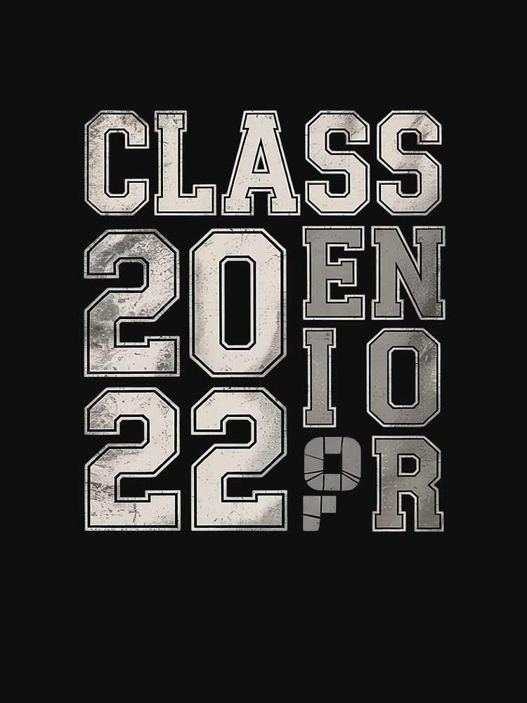 Senior Class of 2026 - Graduation Year High School & College by Belkisallen