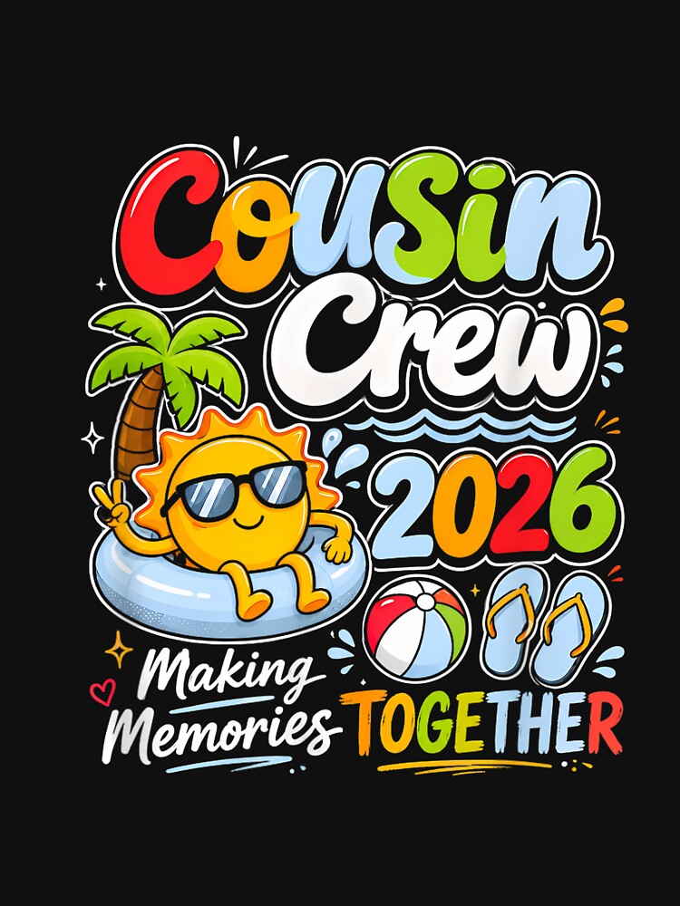 Cousin Crew 2026 Vacation Summer Memories Kids by FrankIsabel