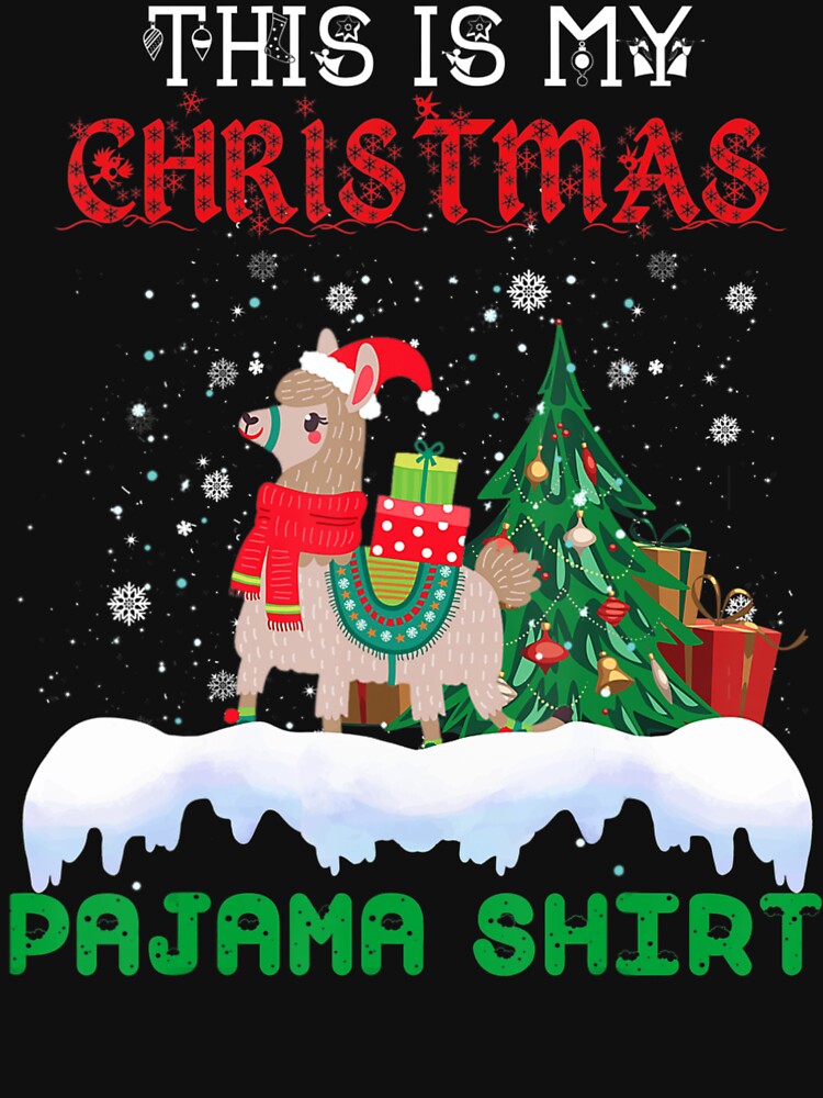 Happy This Is My Christmas Goat Pajama Outfits by Nguyenhaithanh