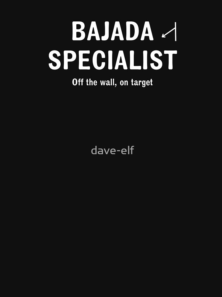 Bajada Specialist Padel Tee by dave-elf
