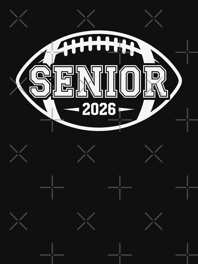 Senior 2026 Football Design by Gogetgiggles