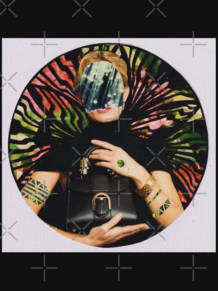 Surreal handmade collage "Santa Elena" by Everna-more