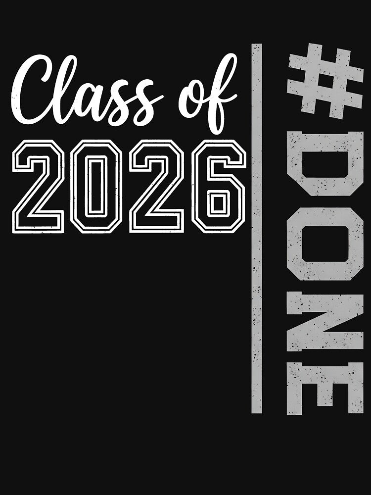 Done Class of 2026 – Senior 26 Graduation Design by viectory