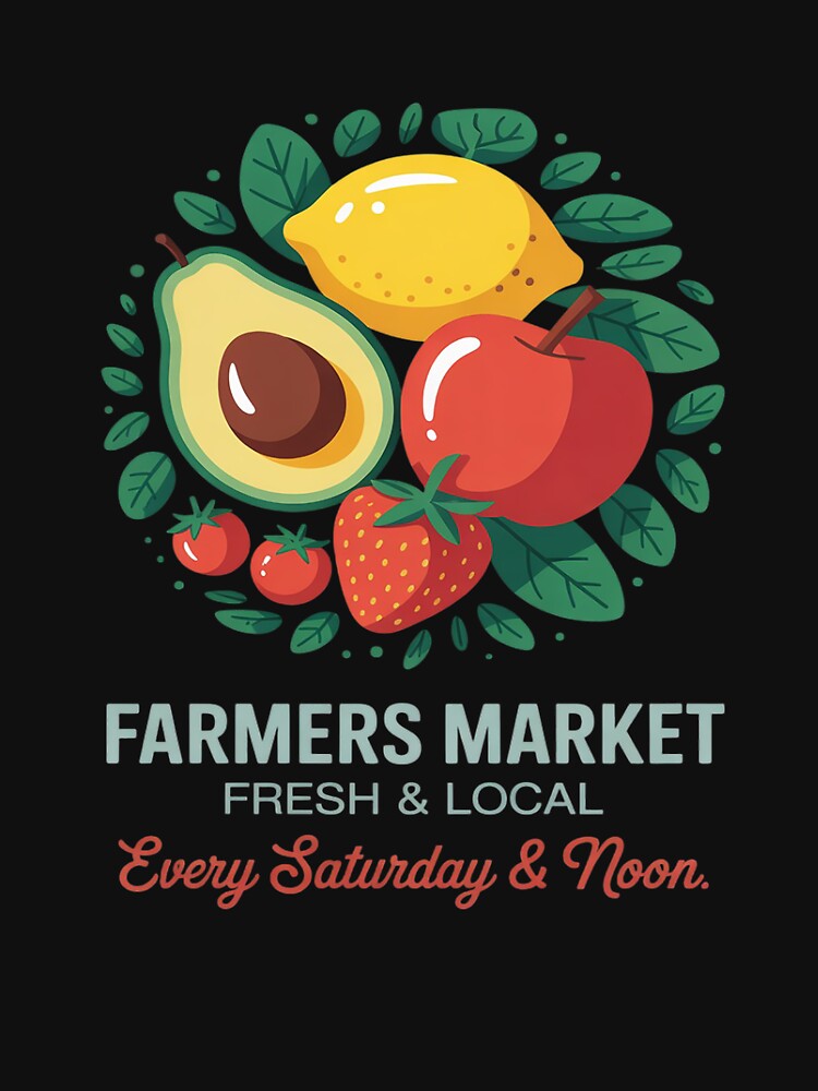 Farmers Market Fruit Aesthetic Tomato Girl Summer by procionartss