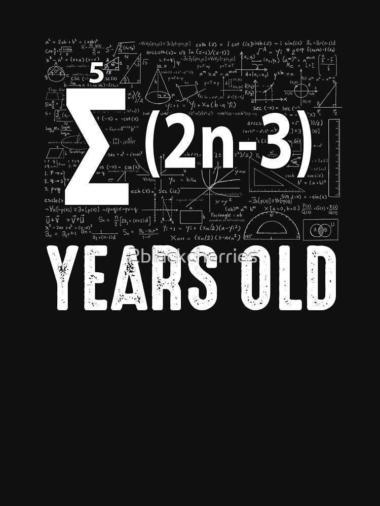 Math Geek 16th Birthday 16 Year Old Math Formula Boys Girls by 2blackcherries