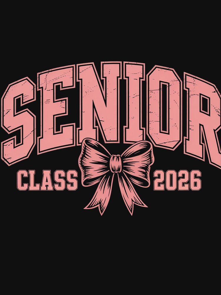 Senior 2026 Bow Coquette by RayhendersonArt