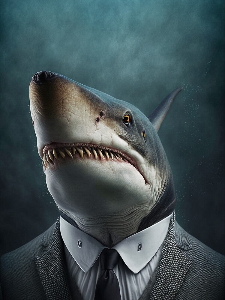 Classy Shark by TylerBurst
